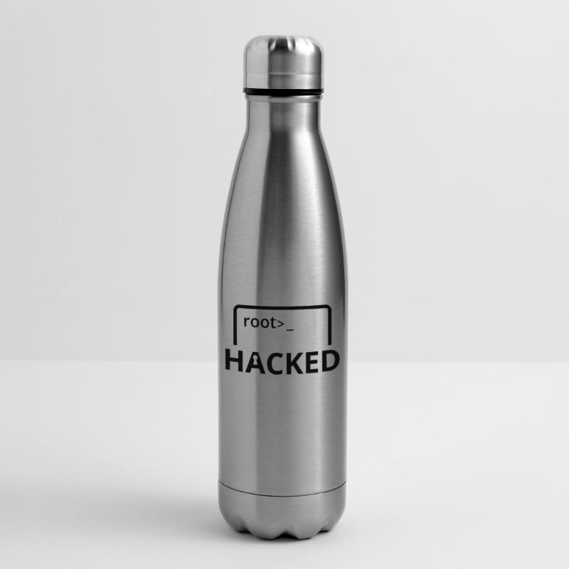 Hacked Hacker Informatiker Computer Programmierer Isolierflasche