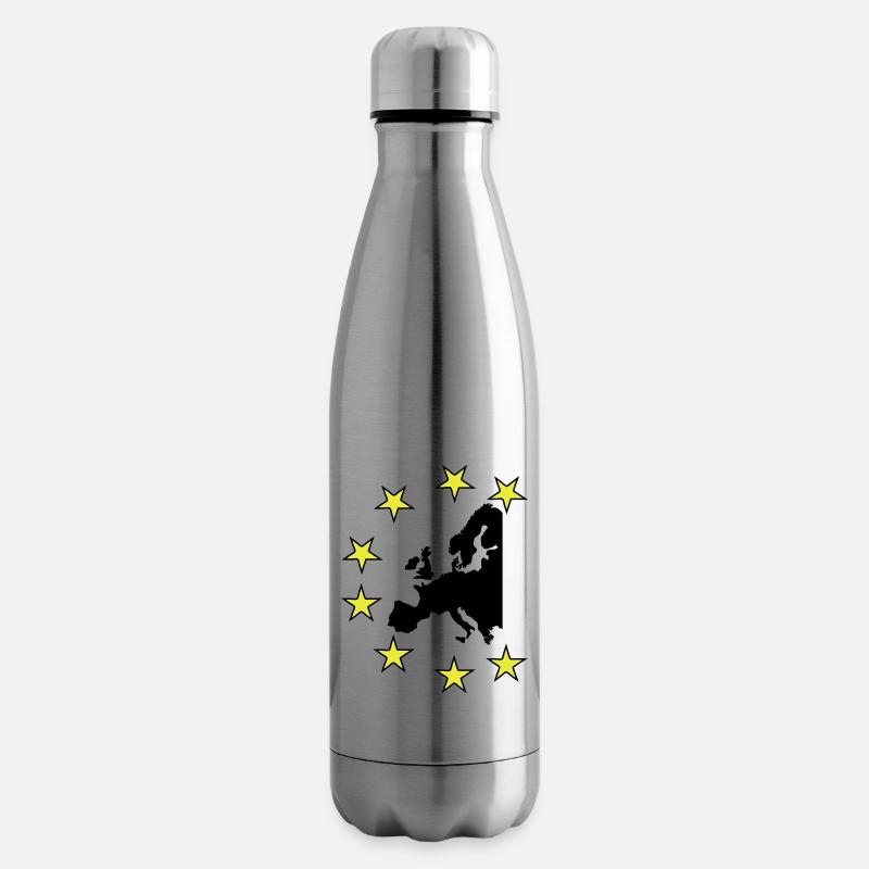 europa - Isolierflasche - Lightsilver
