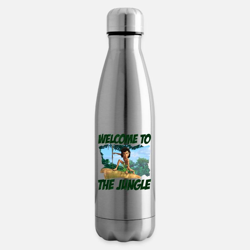 Das Dschungelbuch Mogli Willkommen Im Dschungel - Isolierflasche - Lightsilver