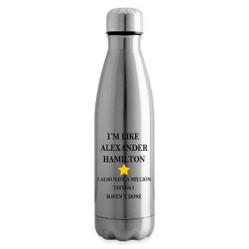 Hamilton - Bouteille isotherme - argent clair - Droite