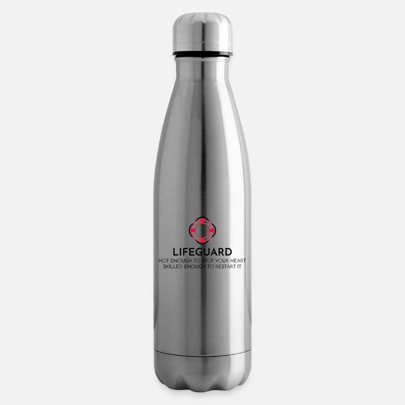 Maître-nageur - Bouteille isotherme - argent clair
