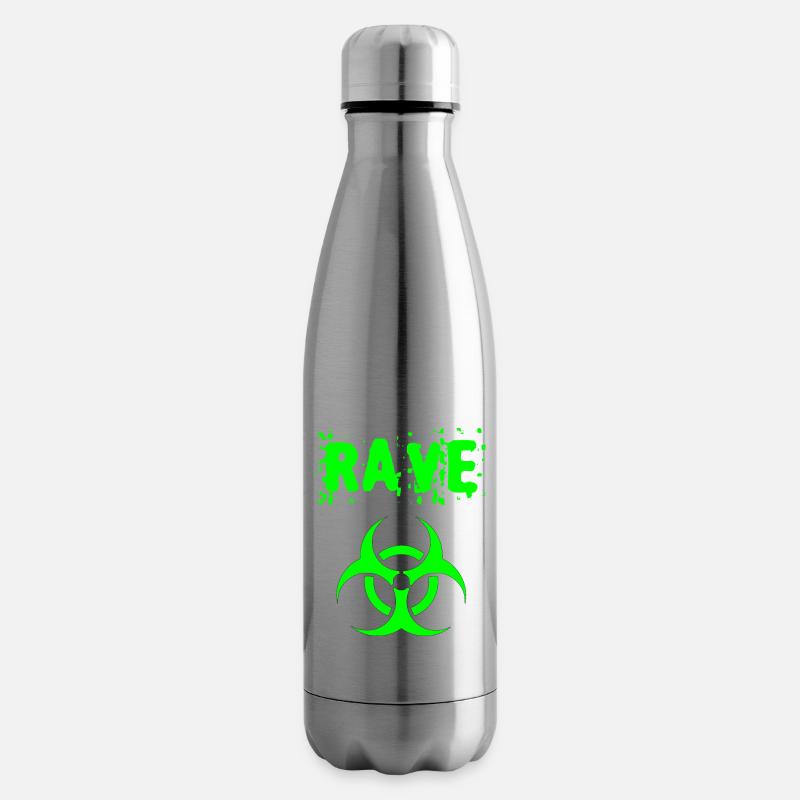 rave - Insulated Water Bottle - silver
