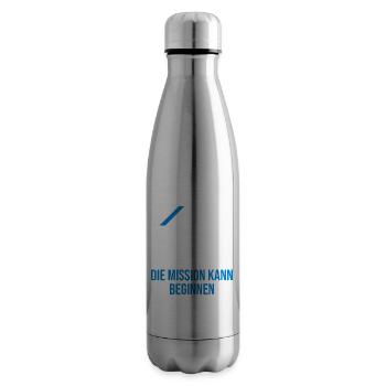 Eigenheim Hausbau Bauherr Richtfest 2023 - Isolierflasche - Lightsilver - Rechts