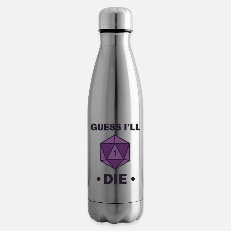 GuessIllDie - Bouteille isotherme - argent clair