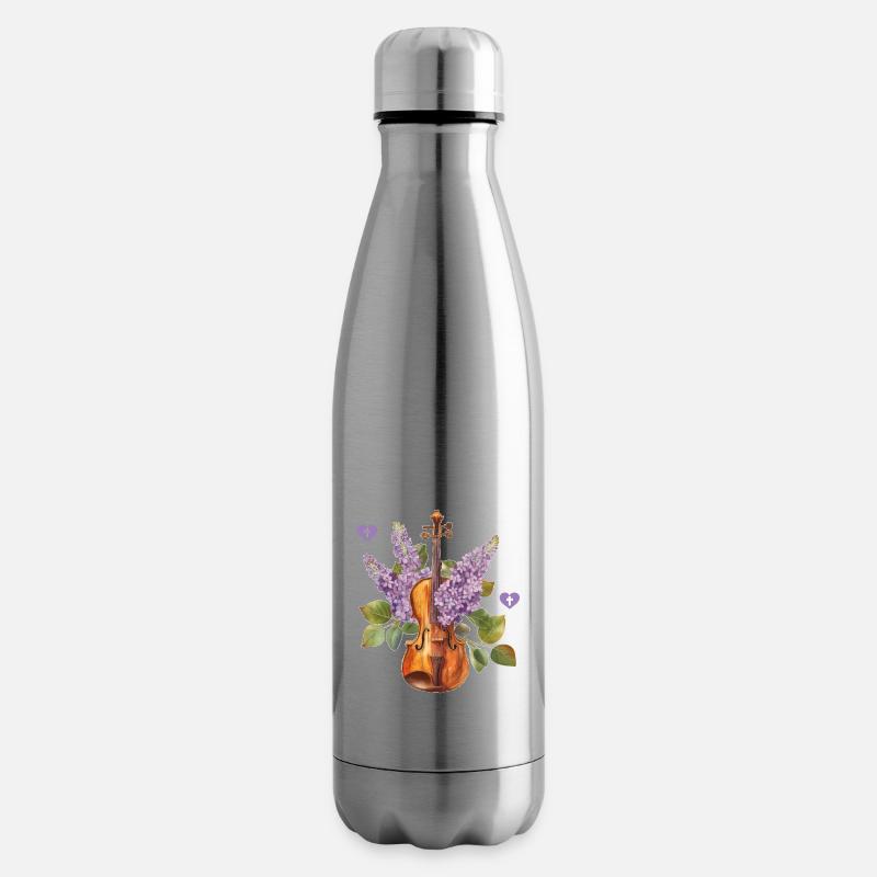 Violon Violon - Bouteille isotherme - argent clair