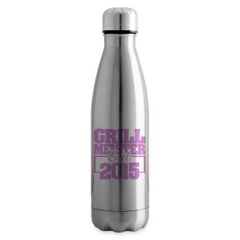 2015 - Bouteille isotherme - argent clair - Droite