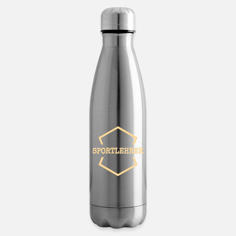 Sportlehrer als Arbeit - Isolierflasche - Lightsilver