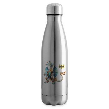 Wi-Fi Dragon - Insulated Water Bottle - silver - Right