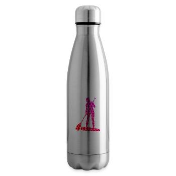 Sup Standup Paddling Stand up Paddling Board - Insulated Water Bottle - silver - Right