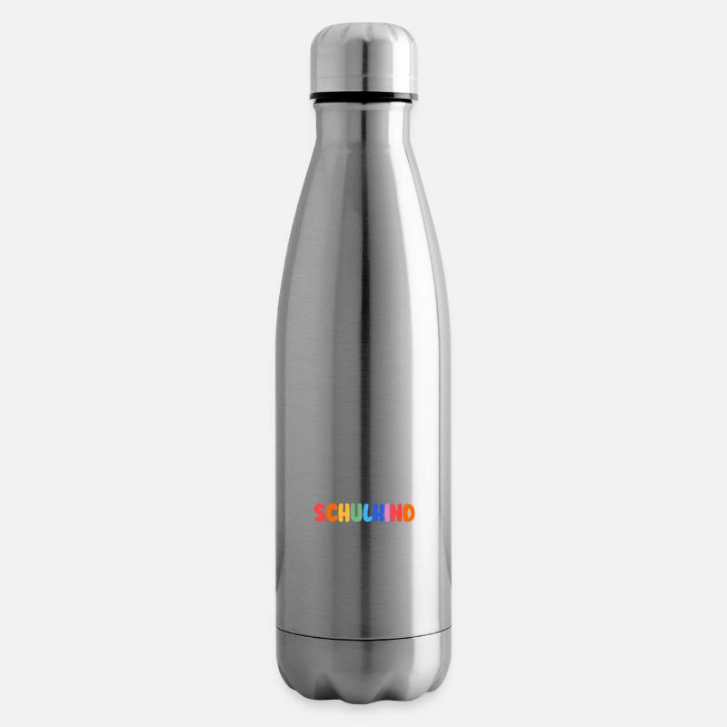 Kita Abgänger Einschulung Schulkind - Isolierflasche - Lightsilver