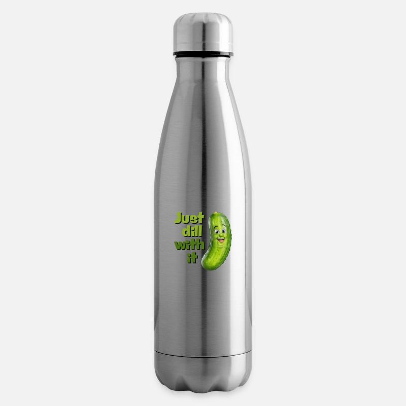 Kümmern Sie sich einfach darum - Isolierflasche - Lightsilver