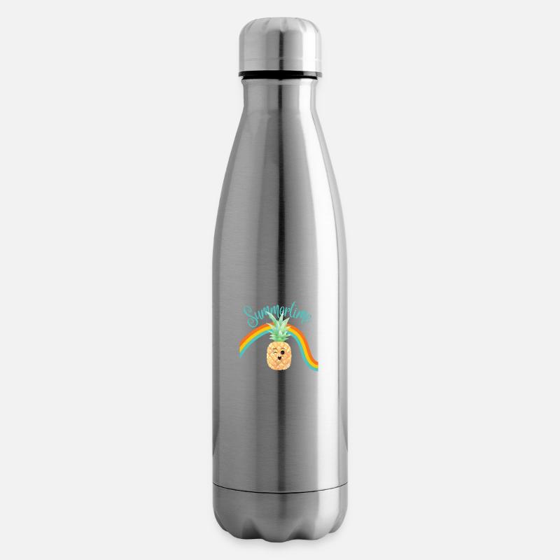 Summertime - Isolierflasche - Lightsilver