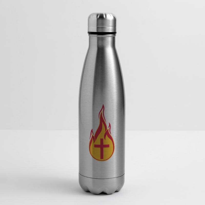 feu flammes chaud brûlé brûlé torche loder Bouteille isotherme