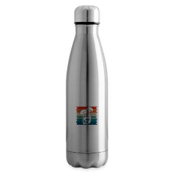 I Will Find You Mushroom Picking for Pil Collectors - Insulated Water Bottle - silver - Right