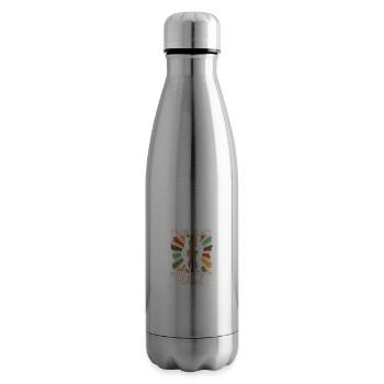 This Is My Square Dancing Shirt for Dancers Dancing - Insulated Water Bottle - silver - Right