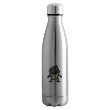 Hai Halloween Lustig Zombie - Isolierflasche - Lightsilver - Rechts