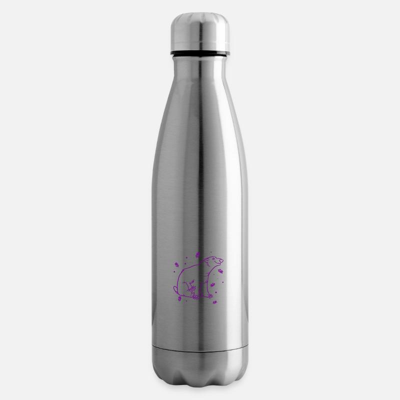 Eisbär - Isolierflasche - Lightsilver