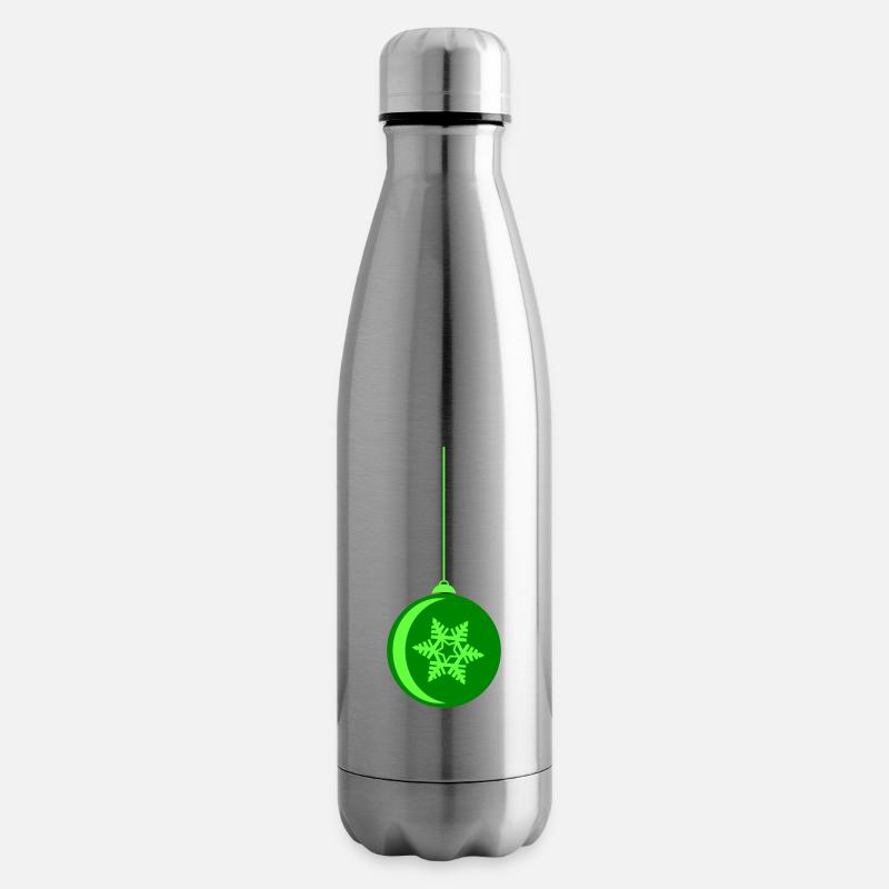 weihnachtskugel stern - Isolierflasche - Lightsilver
