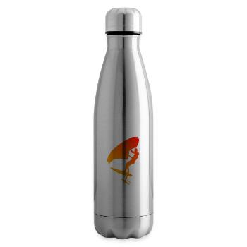wingfoil femmes hydroptère hommes wingsurf wingsurfe - Bouteille isotherme - argent clair - Droite