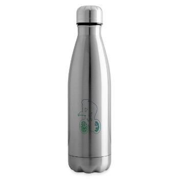 Vélo de route pour hommes Vélo de route pour femmes - Bouteille isotherme - argent clair - Droite
