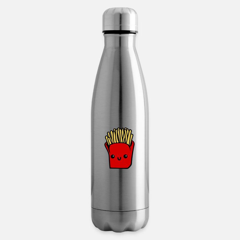 Pommes frites - Isolierflasche - Lightsilver