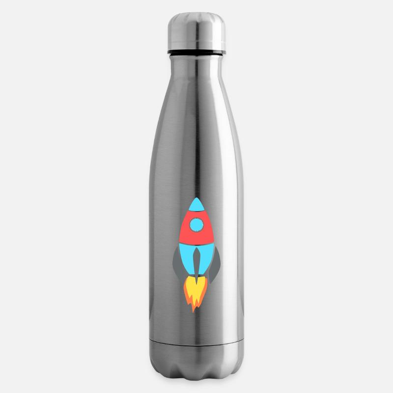 Rocket 1 - Insulated Water Bottle - silver