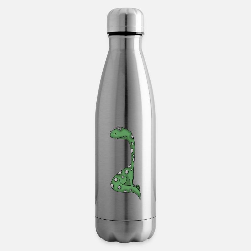 Dino 27 - Isolierflasche - Lightsilver