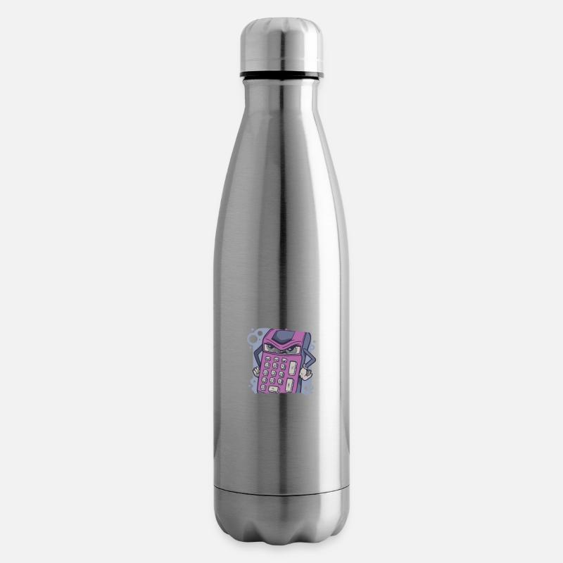 Mathématiques Math Mathématicien Math Professeur Cadeau - Bouteille isotherme - argent clair