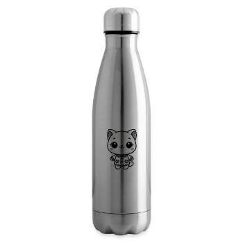 Adorable Kitty - Dressed to Charm - Isolierflasche - Lightsilver - Rechts