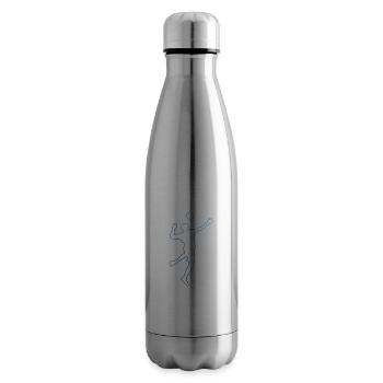 Faustball Fistball Volleyball Faustballspieler - Isolierflasche - Lightsilver - Rechts