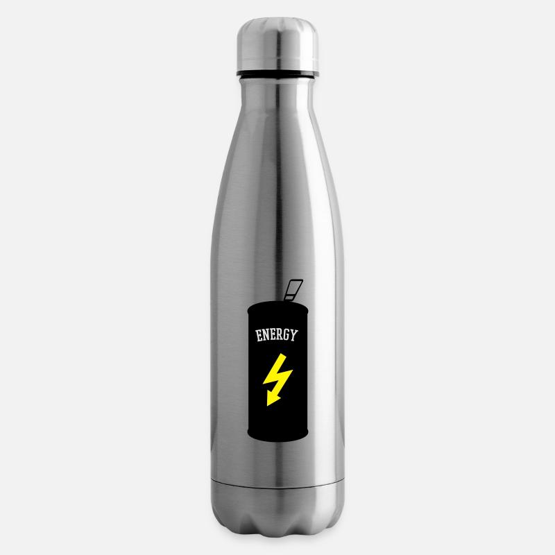 Energy Drink - Isolierflasche - Lightsilver