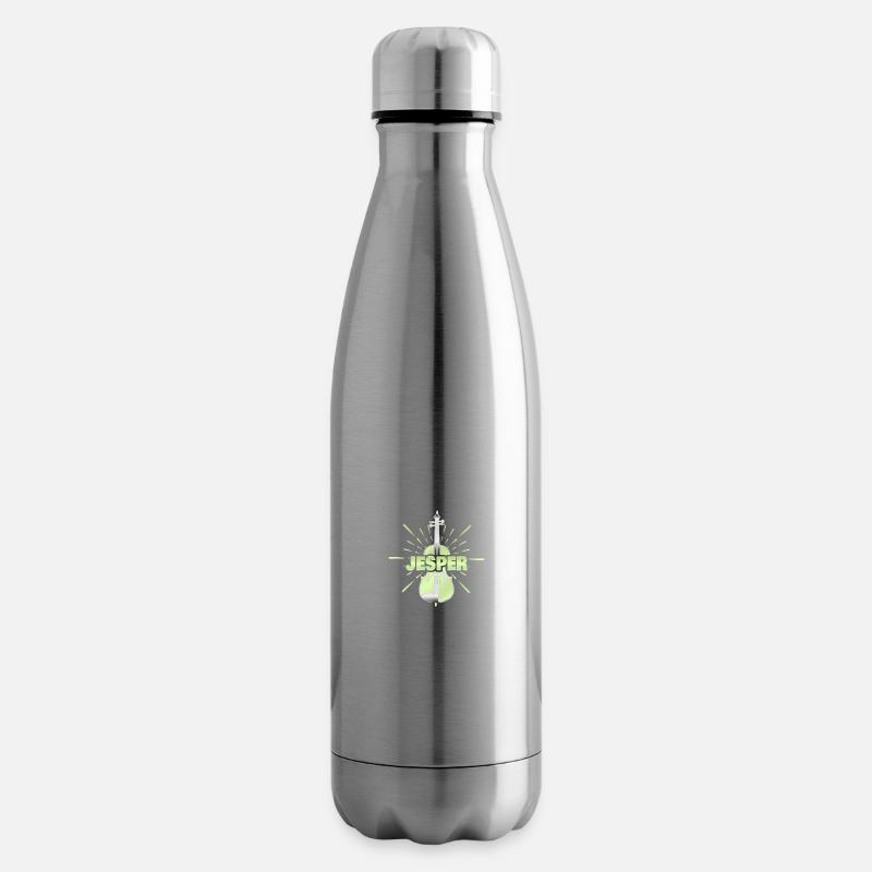 Jesper comme instrument à cordes - Bouteille isotherme - argent clair