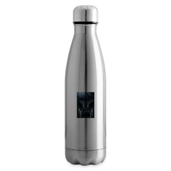 Gothic angel, for fans of gothic music - Insulated Water Bottle - silver - Right