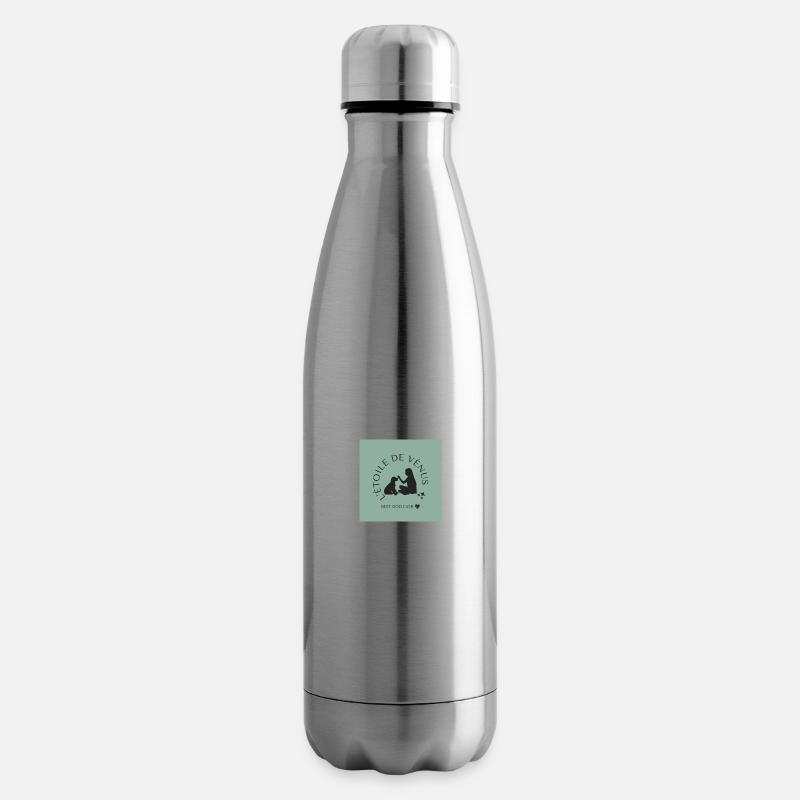 Logo - Bouteille isotherme - argent clair
