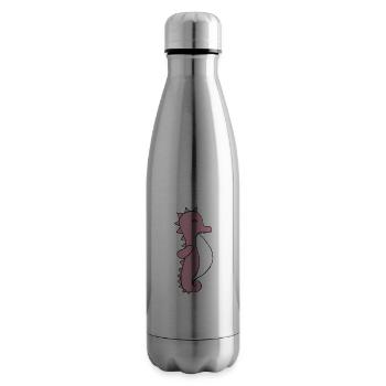 Hippocampe - Bouteille isotherme - argent clair - Droite