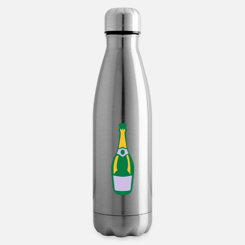 alkohol flasche trinken - Bouteille isotherme - argent clair