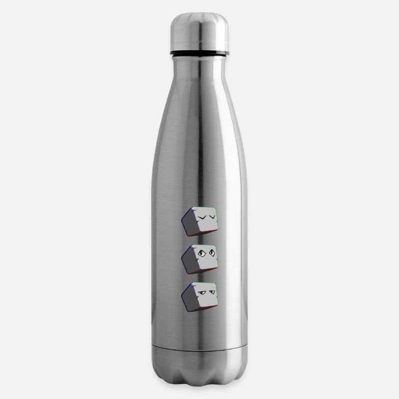 Stone - Bouteille isotherme - argent clair