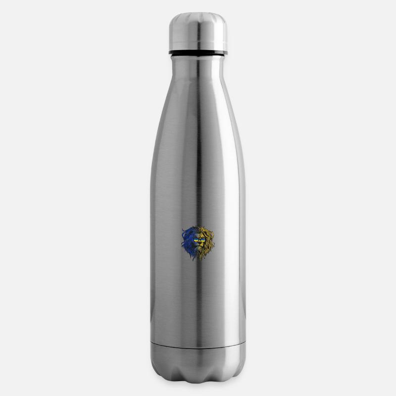 Ukraine - Bouteille isotherme - argent clair
