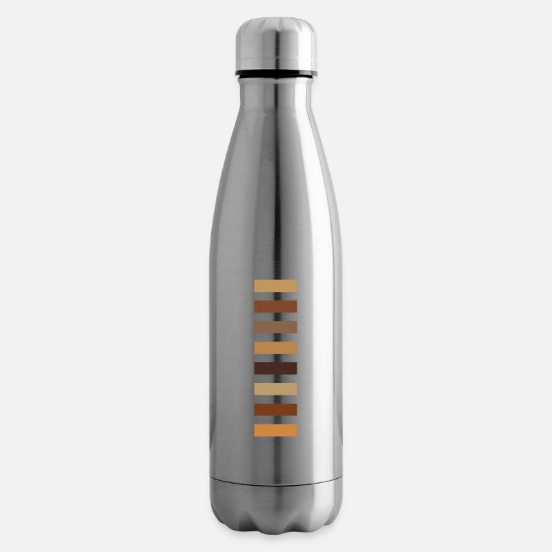 Brauntöne - Isolierflasche - Lightsilver
