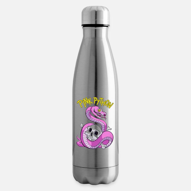 Pink Python - Bouteille isotherme - argent clair
