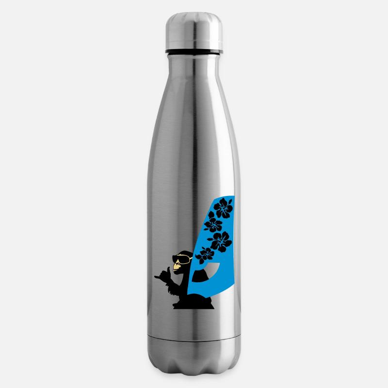 windsurfer - Isolierflasche - Lightsilver