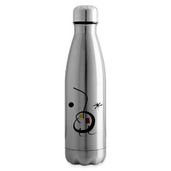 Abstract - Insulated Water Bottle - silver - Right