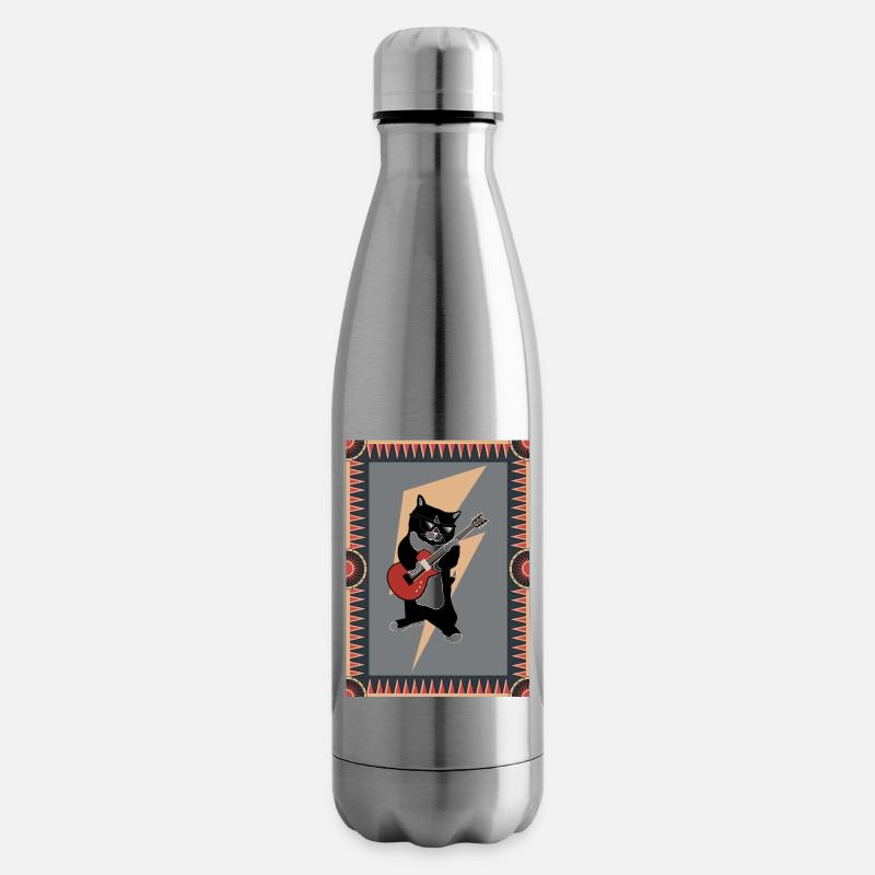 Chat Rock N Roll - Isolierflasche - Lightsilver
