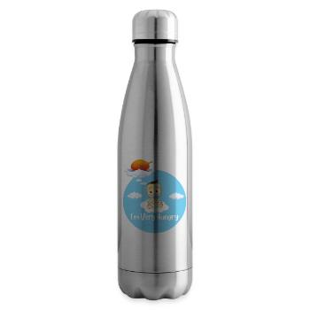 I m Very Hungry - Pregnancy Announcement - Insulated Water Bottle - silver - Right