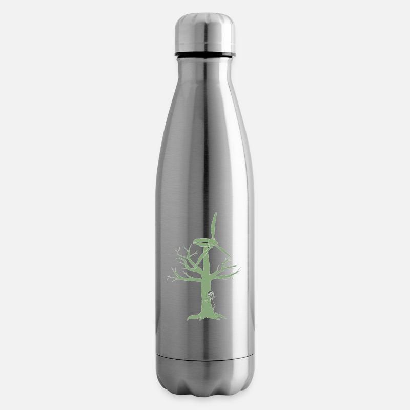 Wind of Change (grün hell) - Isolierflasche - Lightsilver