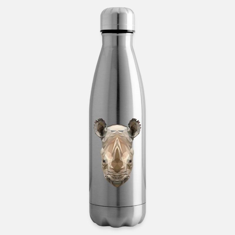 Nashorn - Isolierflasche - Lightsilver