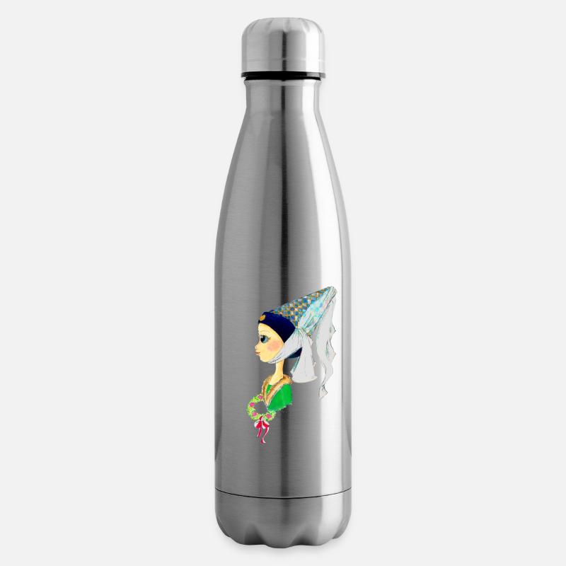 Edeldame 6 - Bouteille isotherme - argent clair
