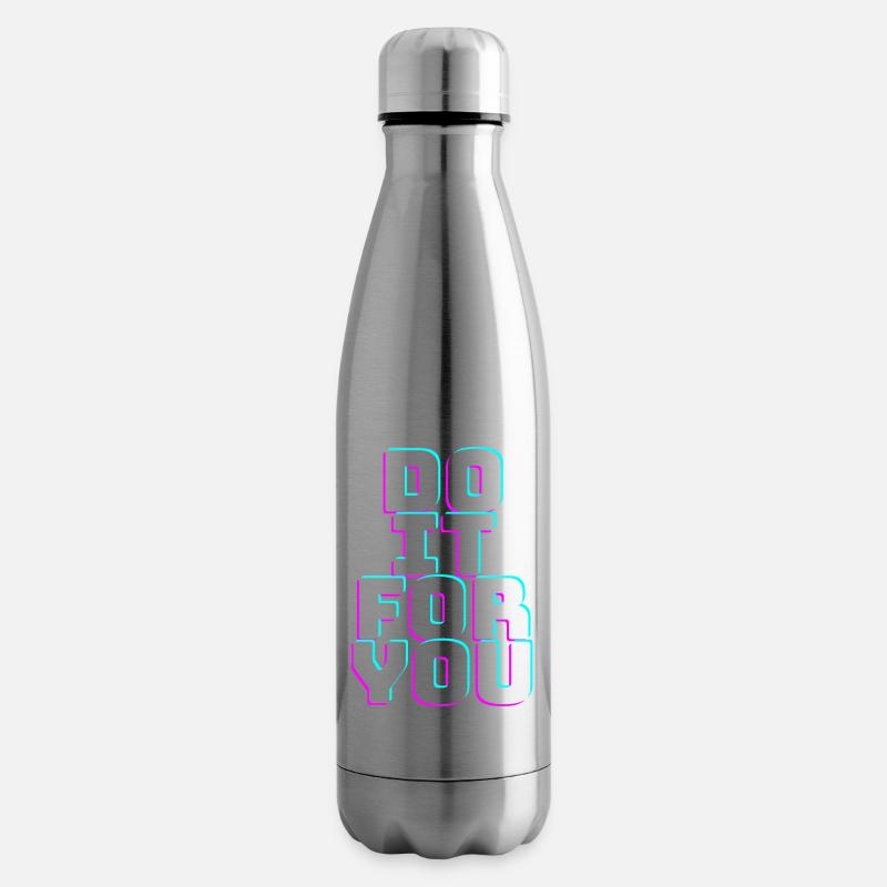 DOITFORYOU - Bouteille isotherme - argent clair