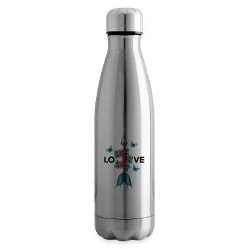 Love - Isolierflasche - Lightsilver - Rechts