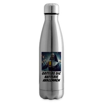 Malle impie débrancher la batterie boire de la bière 1 - Bouteille isotherme - argent clair - Droite